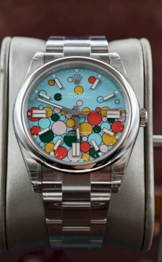 Oyster Perpetual 124300 41mm Celebration Dial VF DD3230