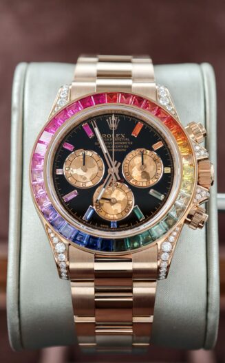 Daytona 116595 Rainbow VSF 40mm rose gold-plated DD4131