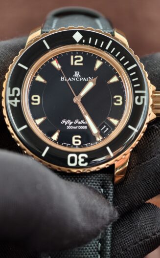 Fifty Fathoms  Black ZF V2 Asia 2836