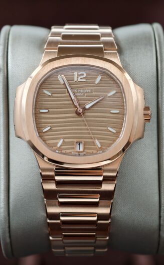 Nautilus lady 7118r 35mm Gold plated