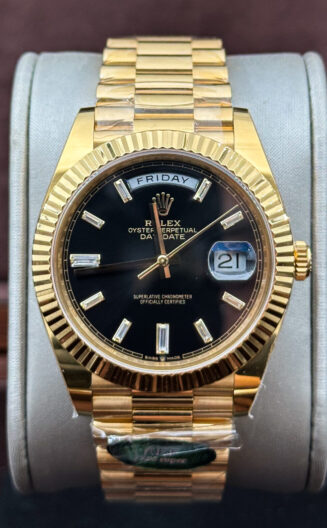 Daydate 40mm ARF YG black dial SH3255