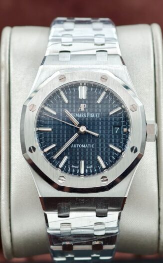 Royal Oak 15450 APSF 37mm BLUE Dial SS Bracelet A3120