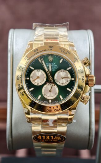Daytona 126508 john mayer 40mm Weighted YG QF green dial YG Brcelet SH4131