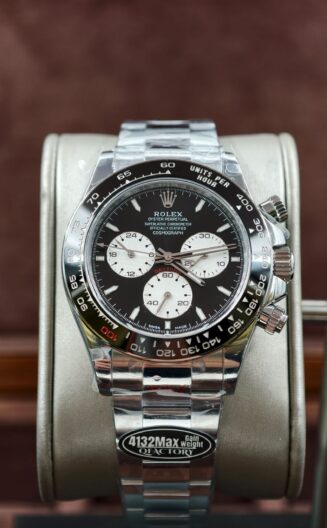 Daytona 126529LN 40mm Weighted Le Mans WG QF black dial WG Brcelet QF4132