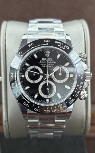 Daytona 116500 40mm VSF Black Dial SS Bracelet DD4130