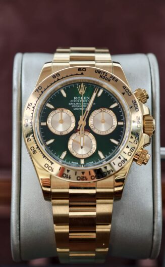 Daytona 126508 40mm JOHN MAYER YG VSF V3 DD4130 Weighted 180g + gold plate +sw dial new