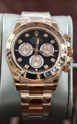 Daytona 126505 40mm RG VSF Black-Diamond RG Dial On RG Braclet DD4131 V3