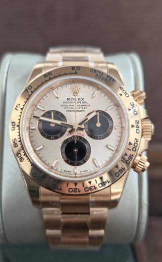 Daytona 126505 40mm Weighted RG VSF RG-Black Dial Oyster Bracelet DD4131