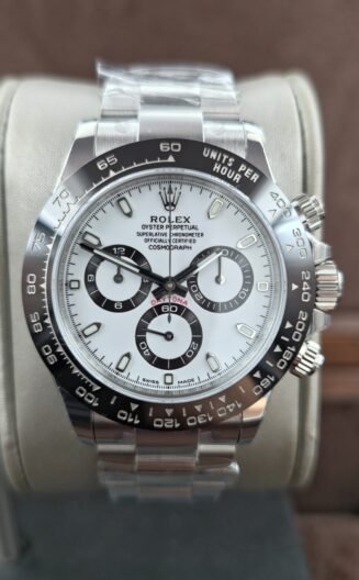 Daytona 116500 40mm VSF White Dial SS Bracelet DD4130