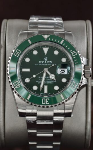 Submariner 116610LV Hulk 40mm SS/SS Green Dial VSF VS3135