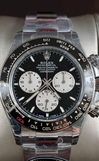 Daytona Weighted Le Mans WG QF black dial WG Brcelet QF4132